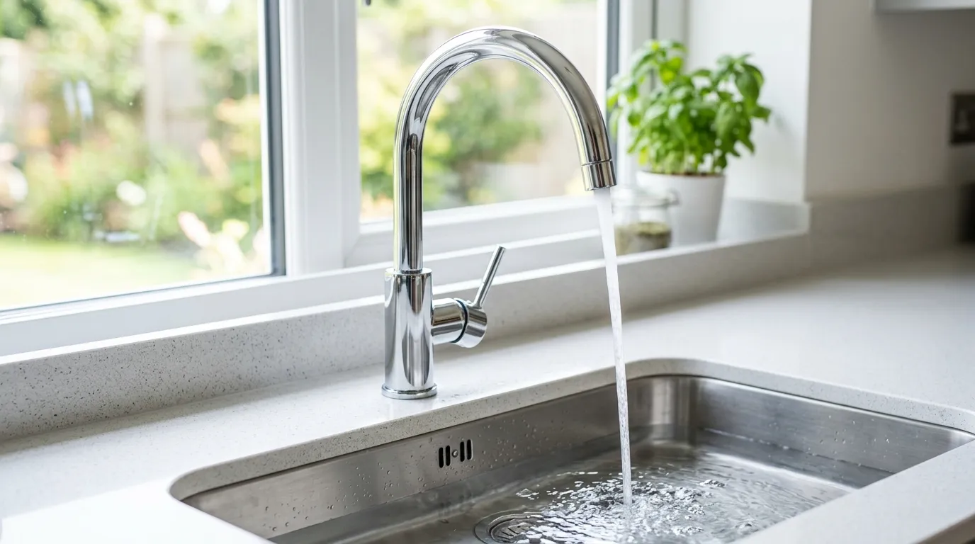 Local Plumbing Master Pros same day plumber fixing a faucet in Lyons, OR
